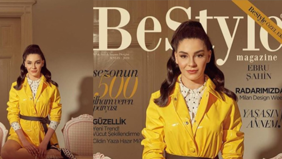 Ebru Șahin, coperta BeStyle a lunii&nbsp;mai