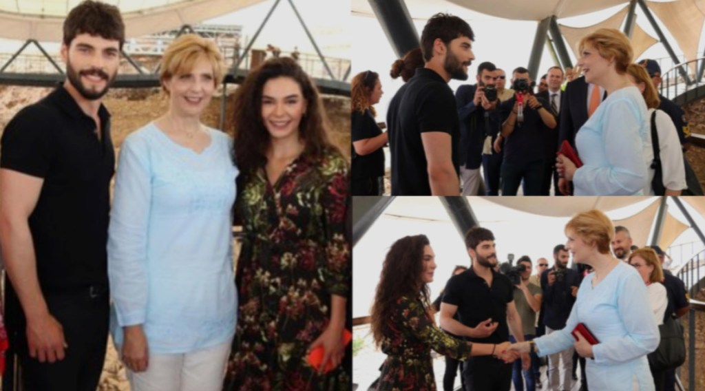 Principesa Maria a vizitat platourile de filmare ale serialului&nbsp;HERCAİ