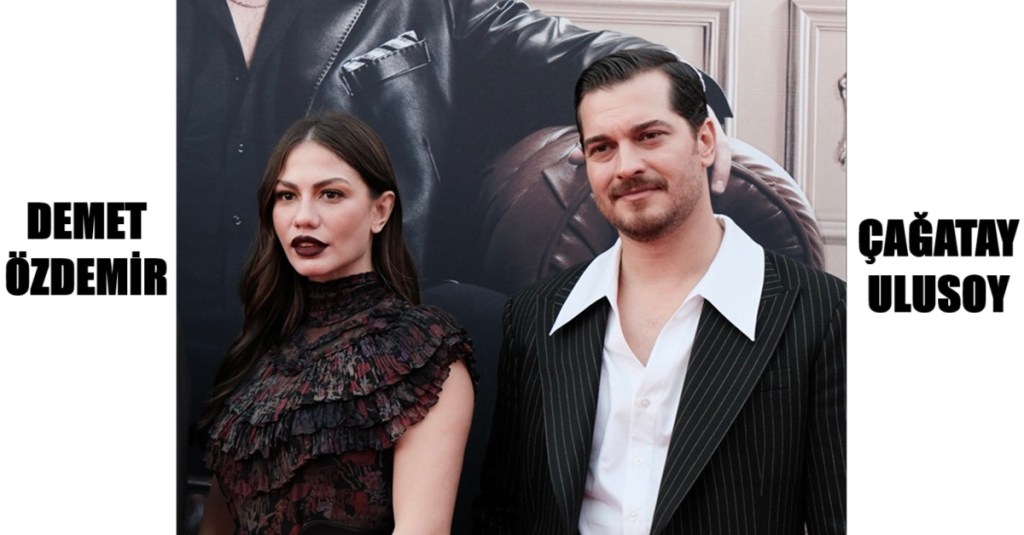 Demet Özdemir şi Çağatay Ulusoy la MIPCOM-&nbsp;Cannes