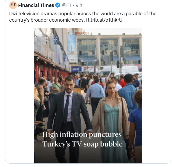 Financial Times despre marele impas în care au ajuns serialele&nbsp;turcești