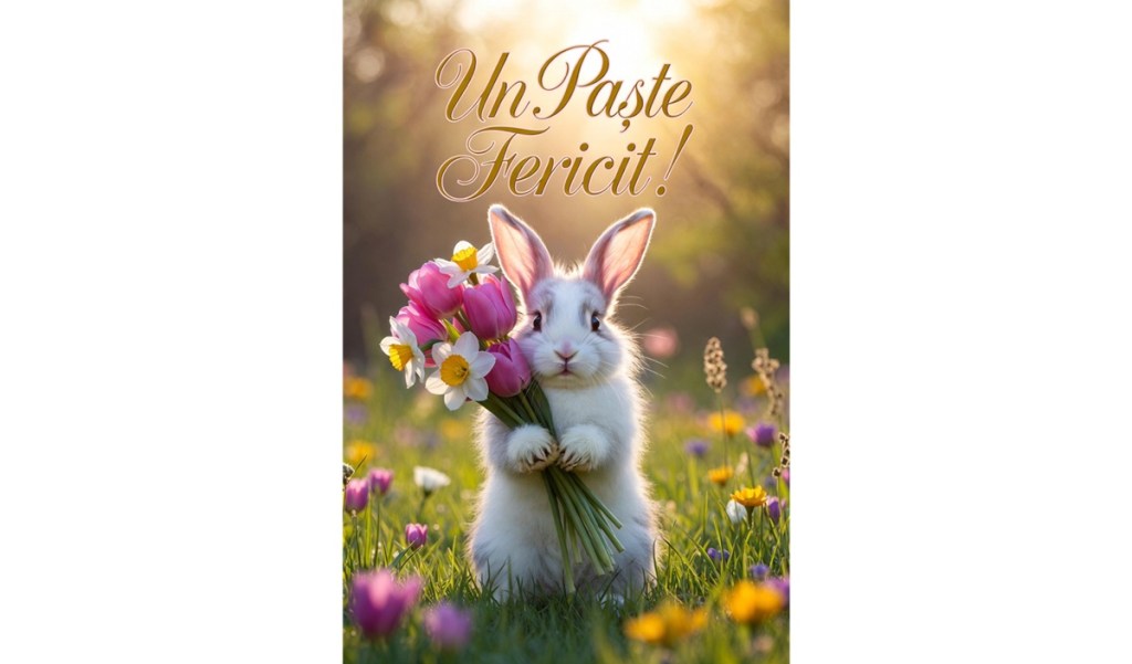 Vă doresc un Paște&nbsp;fericit!