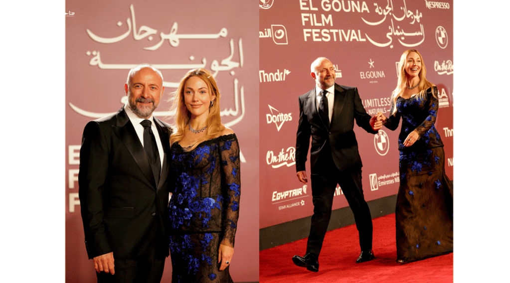 Halit Ergenç şi Meryem Uzerli la El Gouna Film&nbsp;Festival